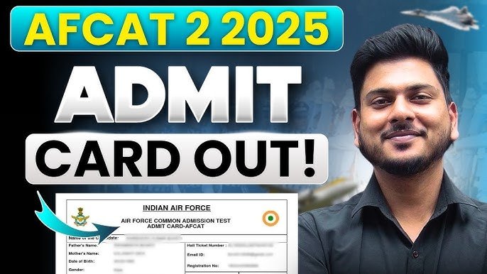 AFCAT 2 Admit Card 2025