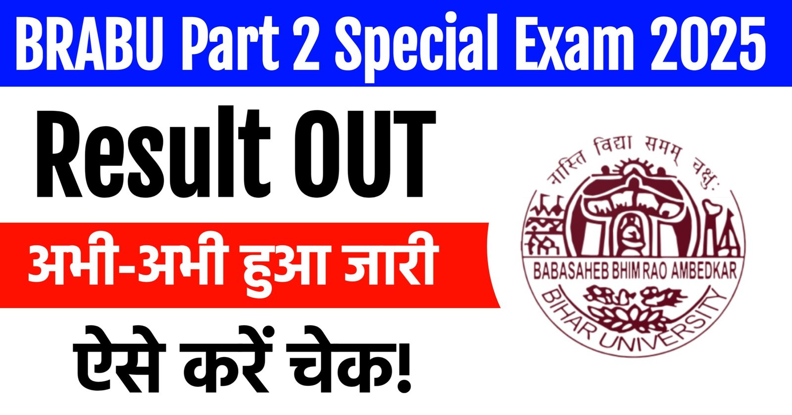 BRABU Part 2 Special Exam Result 2025