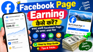 Facebook page earning 