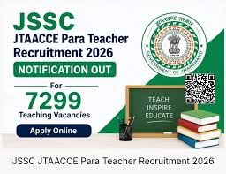 JSSC Para Teacher JTAACCE Recruitment 2026: