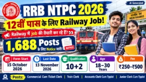 RRB NTPC 10+2 UG Recruitment 2026