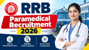RRB Paramedical Staff 2026