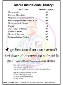 Bihar Board 12th Exam Pattern 2027