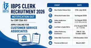 ibps clerk admit card 2026 out