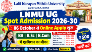 LNMU SPOT ADMISSION 