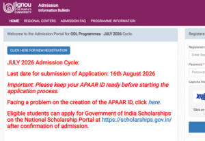 IGNOU ADMISSION 2026