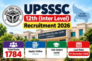 UPSSSC Inter recruitment