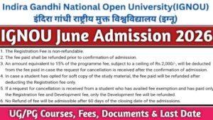 IGNOU ADMISSION 2026