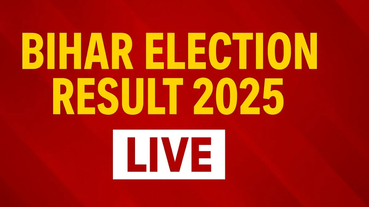 Bihar Election Result 2025 Live