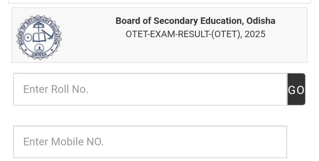 OTET Result 2026