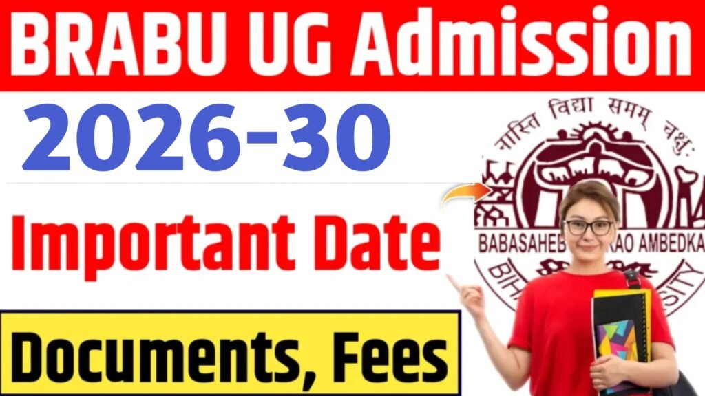 BRABU UG Admission 2026-30