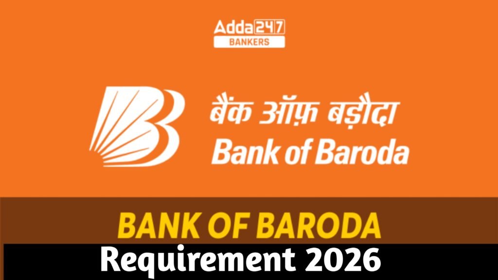 Bank of Baroda Professionals Recruitment 2026