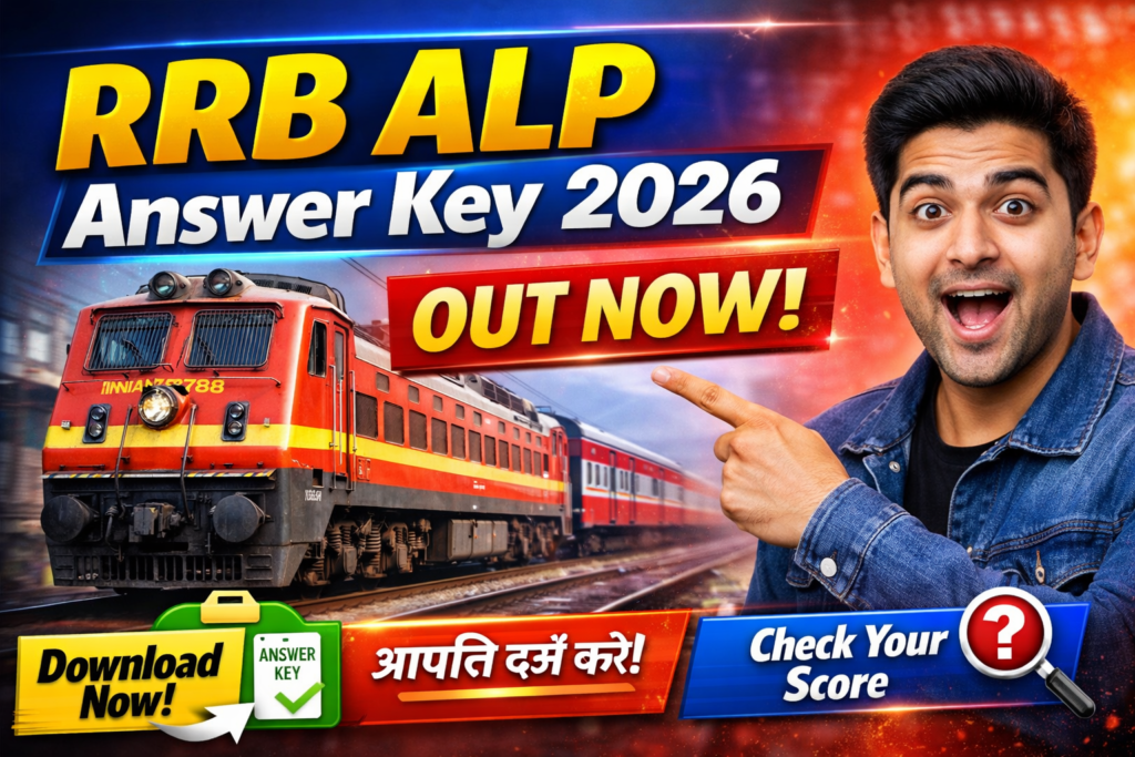 RRB ALP Answer Key 2026 Released
