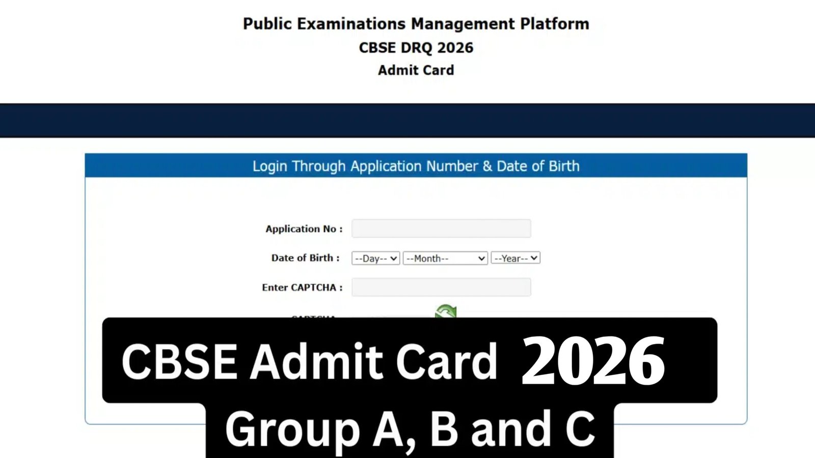 CBSE Recruitment Tier 2 Admit Card 2026