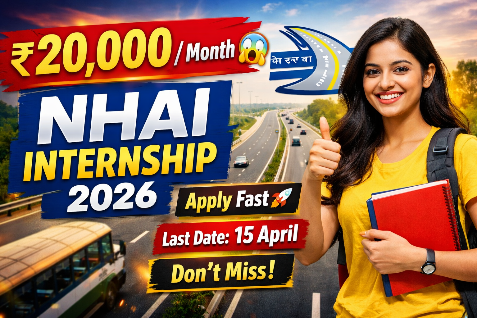 NHAI Summer Internship 2026