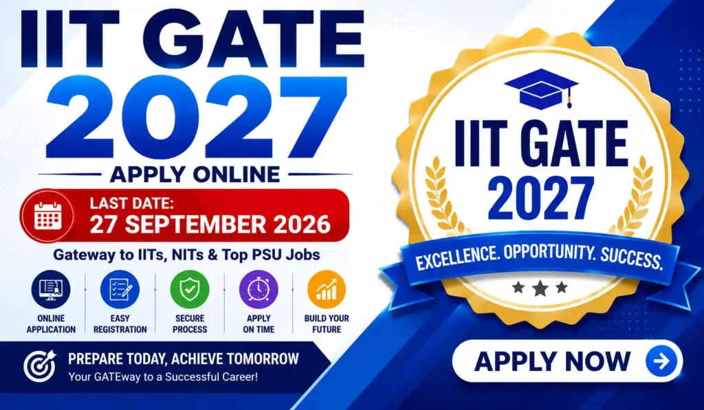 GATE 2027 Online Form