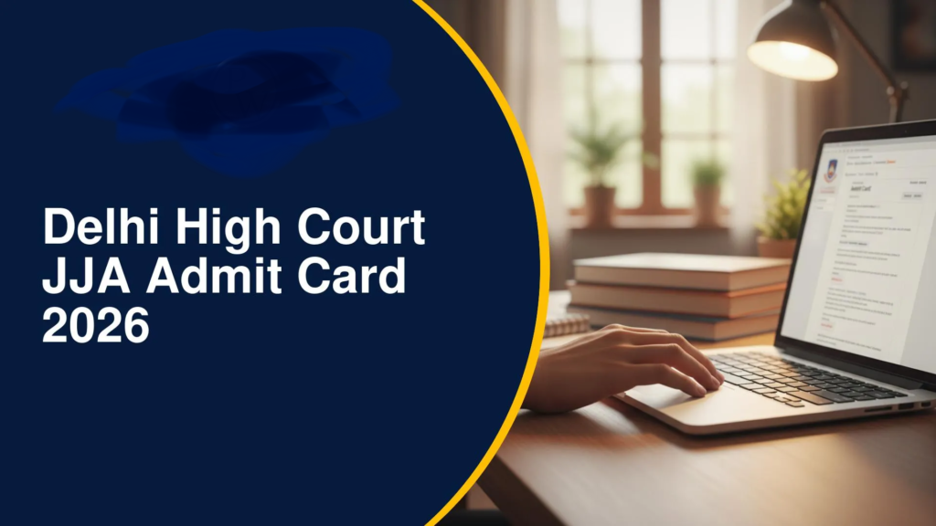 Delhi High Court JJA Mains Admit