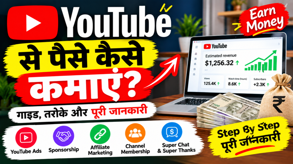 How to earn money from youtube