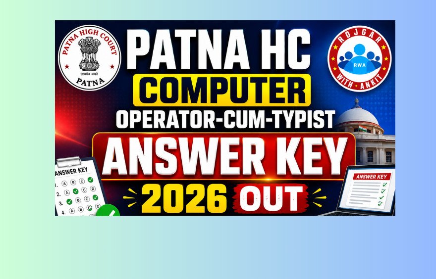 Patna High Court Computer Operator-cum-Typist Answer Key 2026 Out