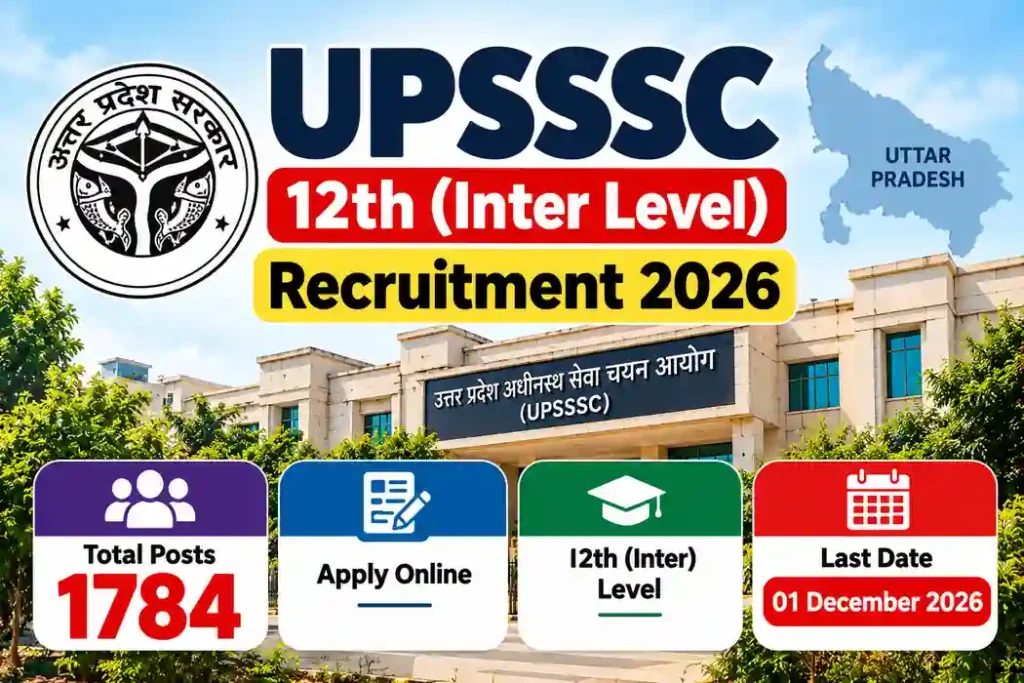 UPSSSC Inter recruitment